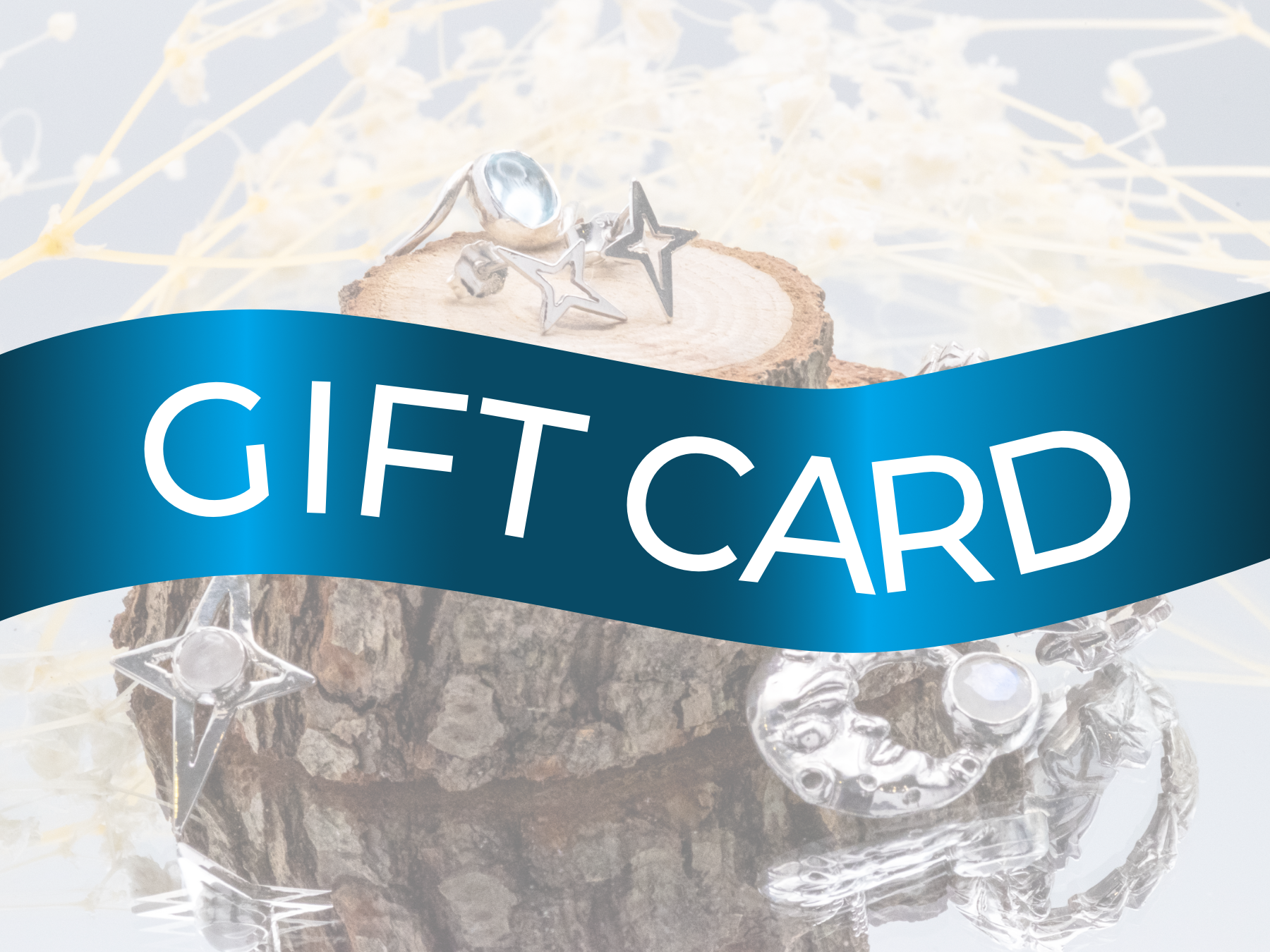 gift card image with background of my silver jewellery